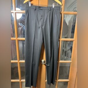 Alfani Slim Fit Black Stretch Trousers 32 x 34